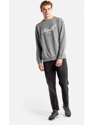 Reell Pullover "Big Logo Crewneck" in Grau