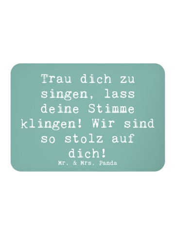 Mr. & Mrs. Panda Magnet Spruch Vokale und musikalische Auftritte... in Meeresbrise