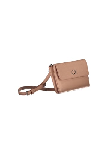 Calvin Klein Rosa Polyester-Schultertasche