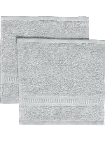 REDBEST Frottier Seiftuch 2er-Pack Chicago in silber