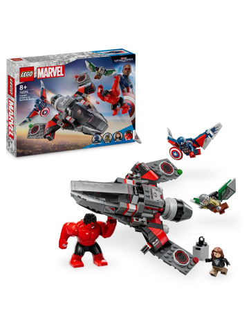 LEGO Marvel Showdown zwischen Captain America und Red Hulk in Mehrfarbig ab 8 Jahre