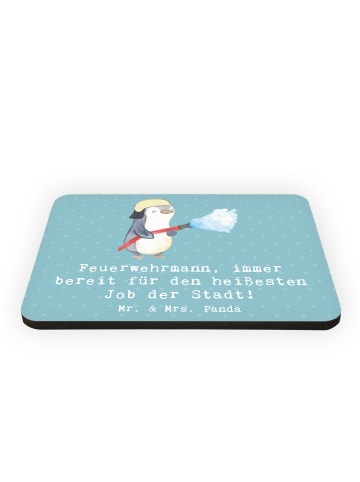 Mr. & Mrs. Panda Magnet Feuerwehrmann Held mit Spruch in Meeresbrise