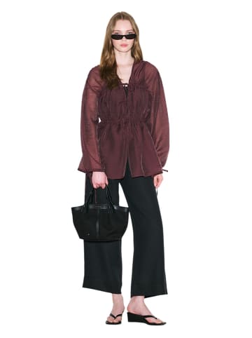 MANUKA Blouse in Bordeaux