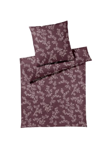 Elegante Bettwäsche Cherry Blossom in rose wine