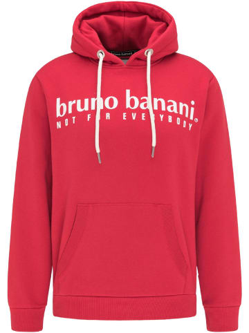 Bruno Banani Hoodie ohne Reißverschluss YOUNG in Rot