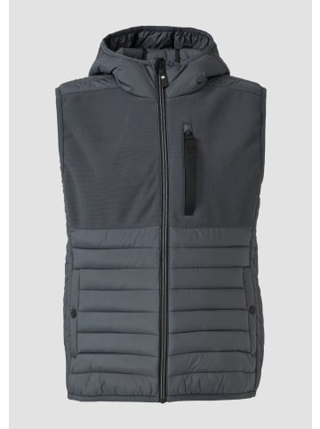 s.Oliver Outdoor-Weste in 9573_schiefergrau