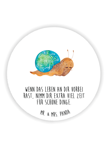 Mr. & Mrs. Panda magnet Schnecke Sir mit Spruch in Weiß