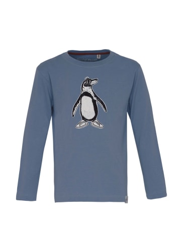 Band of Rascals Longsleeve " Too Cool for School " in dove-blue