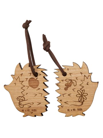 Mr. & Mrs. Panda paar schlüsselanhänger Igel ZweiMenschkeit ohne Sp... in Braun