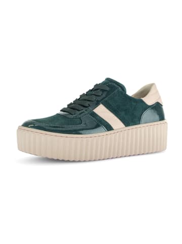 Gabor Sportliche Schnürschuhe in Grün