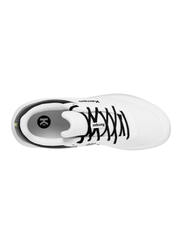 Kempa Hallen-Sport-Schuhe Kourtfly Three in weiß/schwarz