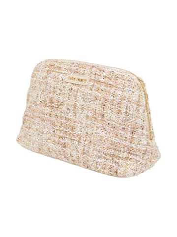 Carlo Colucci Kosmetiktasche Ferro in Creme