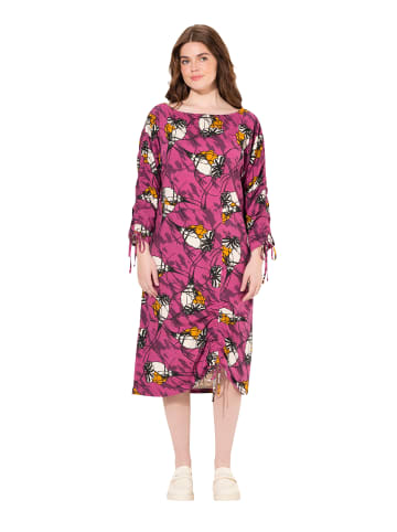 Ulla Popken Midikleid in fuchsia