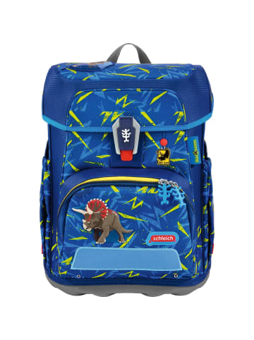 Step by Step CLOUD schleich® Schulranzen-Set Dinosaurs Triceratops 5-tlg. in blau