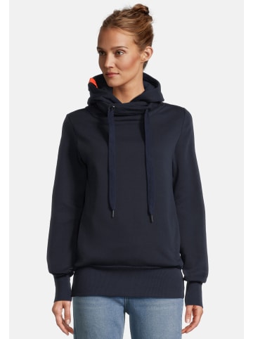 Salzhaut Hoodie SCHIENFATT in Navy