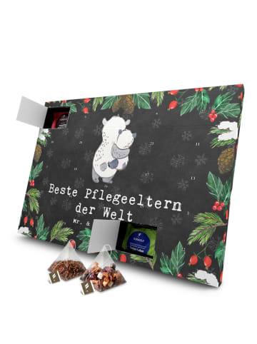Mr. & Mrs. Panda Advents-Teekalender Panda Beste Pflegeeltern de... in Kreidetafel