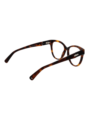 Longchamp Damen Optische Fassungen Schmetterling Braun