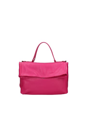 Viola Castellani Schultertasche Convertible Rucksack in FUXSIA