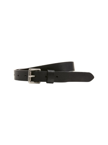 Camel Active Ledergürtel mit glatter Oberfläche in Schwarz