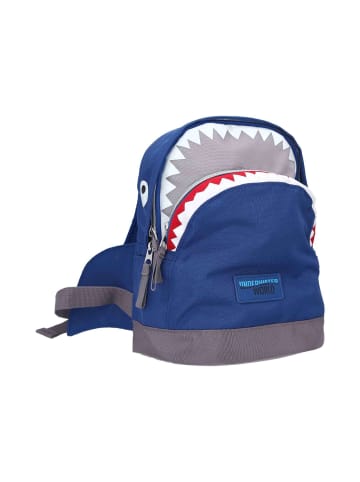 Depesche Rucksack Hai Underwater Dino World 27 x 22 cm in dunkelblau