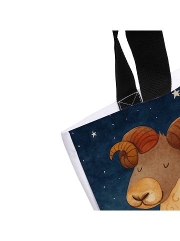 Mr. & Mrs. Panda Schultasche Sternzeichen Widder Design ohne Spruch in Weiß