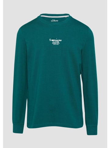s.Oliver T-Shirt in 67D1_petrol