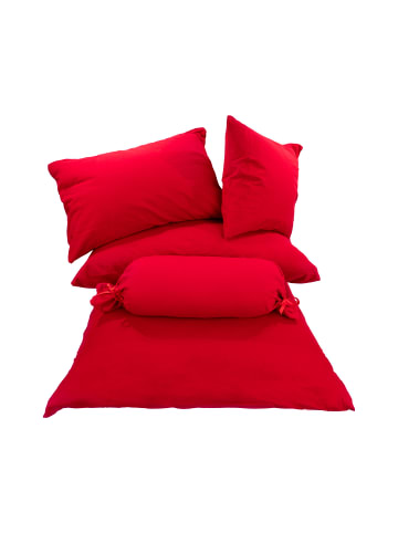 Traumschloss Exclusiv Edel-Jersey Kissenbezug in rubin