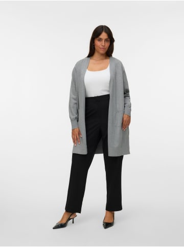 Vero Moda Strickjacke in Medium Grey Melange