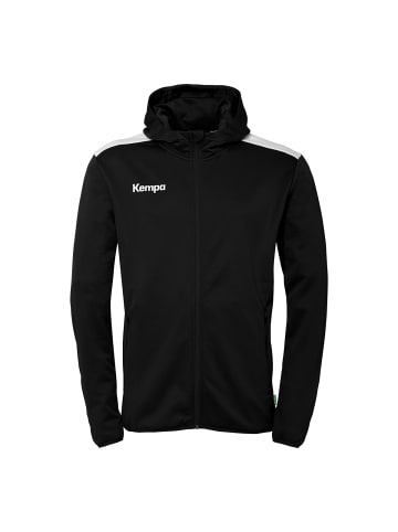 Kempa Kapuzenjacke Emotion 27 in schwarz/weiß