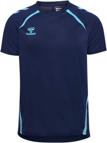 Hummel T-Shirt Hmllead Herren in MARINE/BLUE FISH