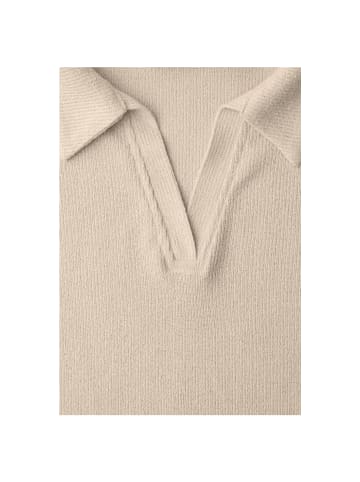 Street One Langarmshirt in cotton beige