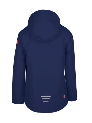 Trollkids Fahrradjacke "Telemark" in Marineblau/Magenta