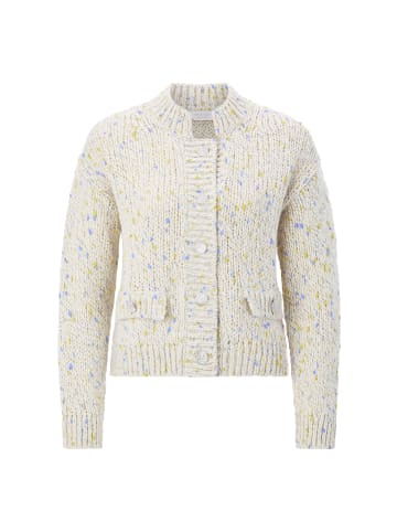 Rich & Royal Strickjacke in beige mehrfarbig - 0001