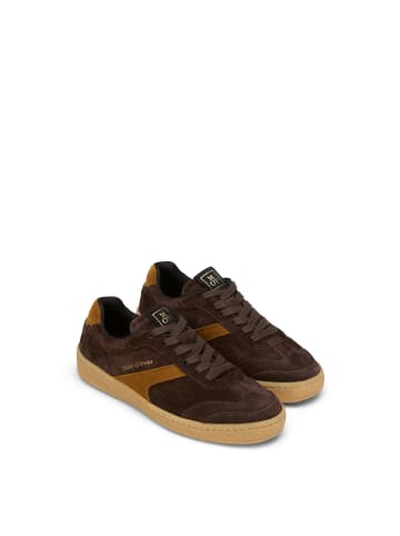 Marc O'Polo Court-Sneaker in dark earth/caramel