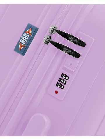 OBAGO Mittelgroßer Hartschalenkoffer HYDRA in Violett  (70L)