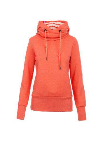 Salzhaut Fleecepullover Karkje in Coral