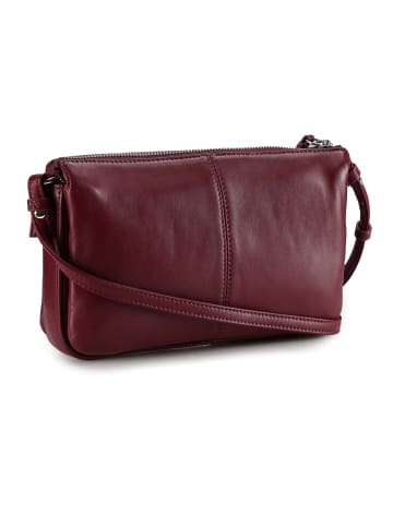 LIEBESKIND BERLIN Umhängetasche S Leder 24.5 cm in pomegranate