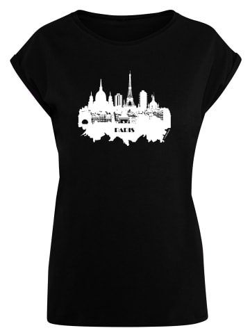 F4NT4STIC T-Shirt PARIS SKYLINE SHORT SLEEVE TEE in schwarz