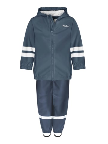 Playshoes Regen-Set Halbhose Basic in marine