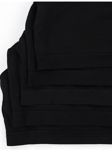 TupTam Mädchen Bustier mit Spaghettiträger 5er Pack in schwarz