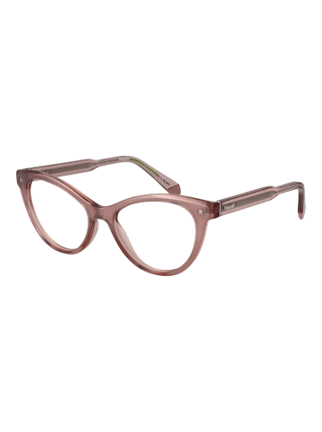 Polaroid Frauen Optische Fassungen Katzenauge Rose