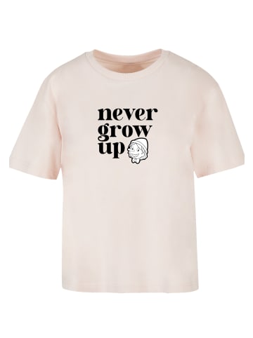 F4NT4STIC Tee Heroes of Childhood Pinocchio Never Grow Up in pink