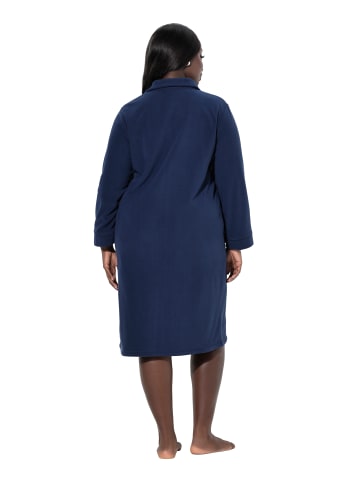 Ulla Popken Bademantel in nachtblau