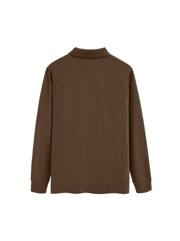 Polo Club Poloshirt MAN RIGBY GO POLO LS IO LONG SLEEVE REGULAR FIT in Braun