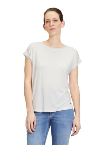 BETTY & CO Basic Shirt kurzarm in Rohweiß