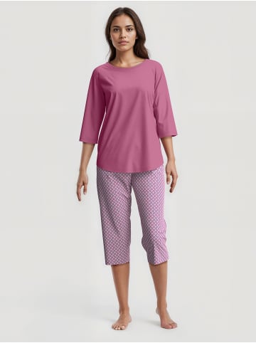 Calida Pyjama in red violet