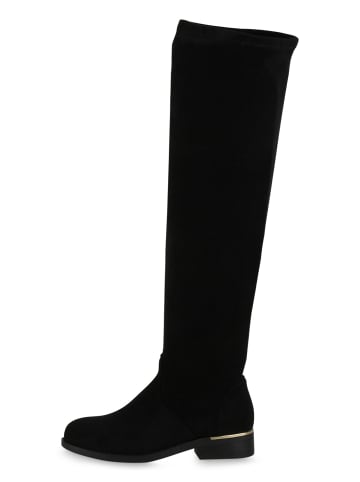 VAN HILL Overknees Charlotte in Schwarz