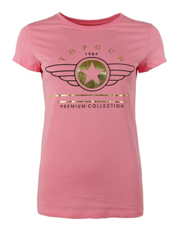 TOP GUN T-Shirt TG20193050 in rose