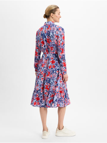 Franco Callegari Kleid in marine mehrfarbig - 0001