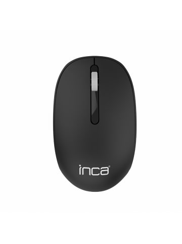 Inca Inca Maus RF Wireless Ergonomisch 1200 DPI 2,4 GHz kabellose in Schwarz